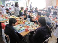 厚木市の小学生との交流の画像