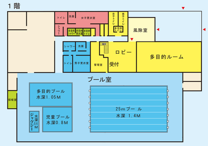 1階平面図の画像