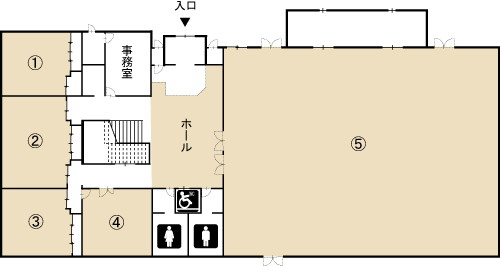1階平面図の画像