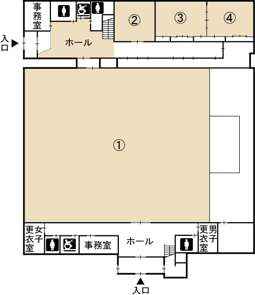 1階平面図の画像