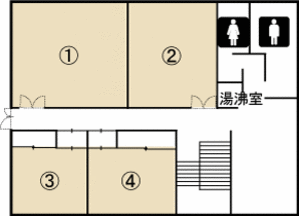 ソレイユ網走2階