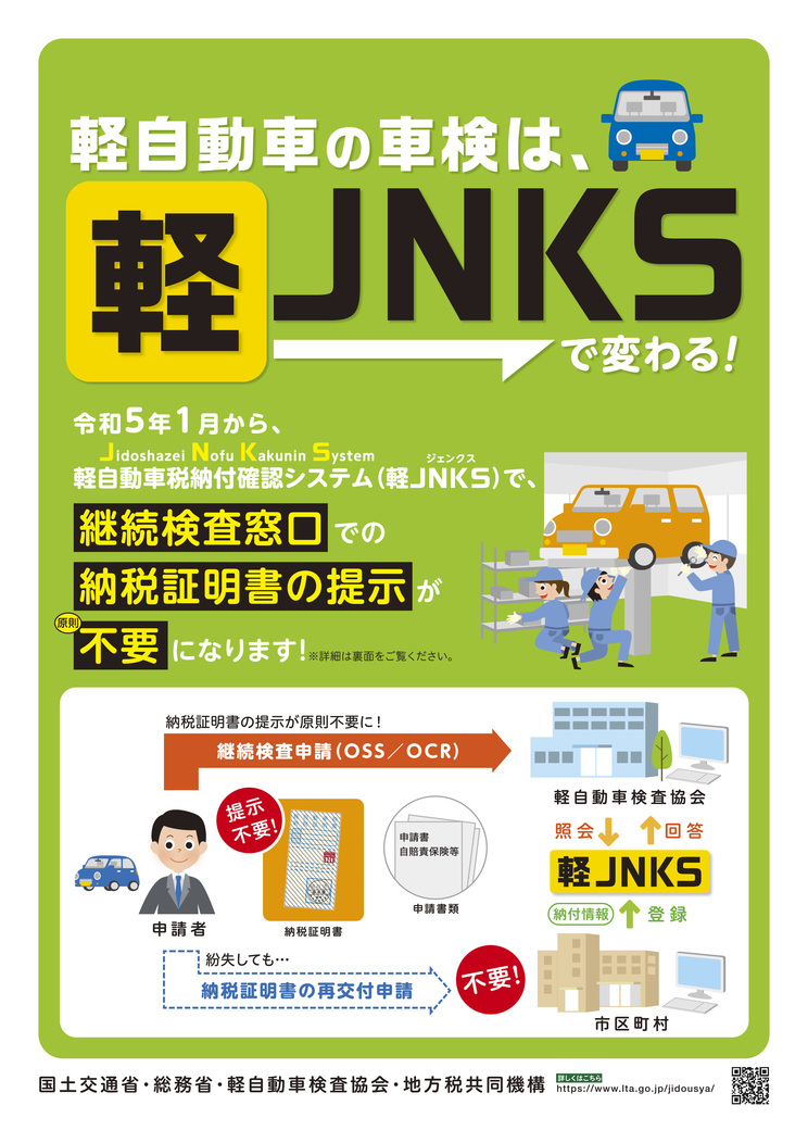 軽JNKS(ジェンクス)​ リーフレットの画像1
