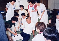 救急法講習の様子
