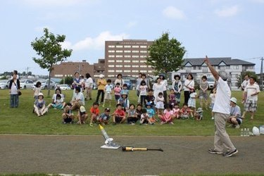 ペットボトルロケットを飛ばそう！の画像