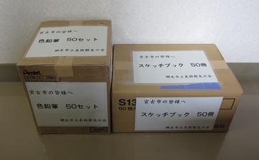 支援物資外装