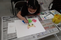 『子ども美術展』　ワークショップの画像2