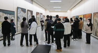 第五中の皆さんが見学の画像2
