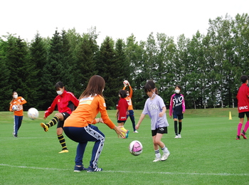 サッカー教室の画像