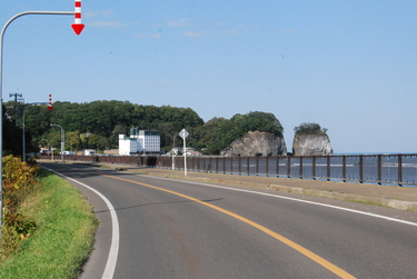 二ツ岩コース1（地図Bポイント付近）の画像