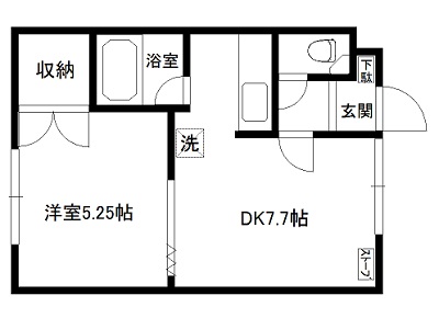 間取り図（ハイツメゾン２）
