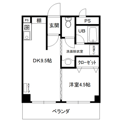 間取り図（呼人メゾンキムラ）