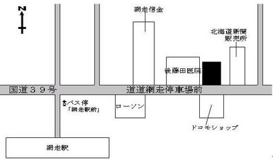 地価調査地点位置図の画像