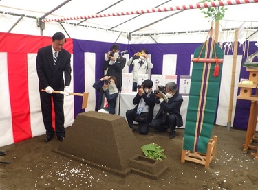 鍬入之儀（くわいれのぎ）の写真