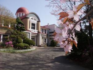 網走市立郷土博物館の外観写真