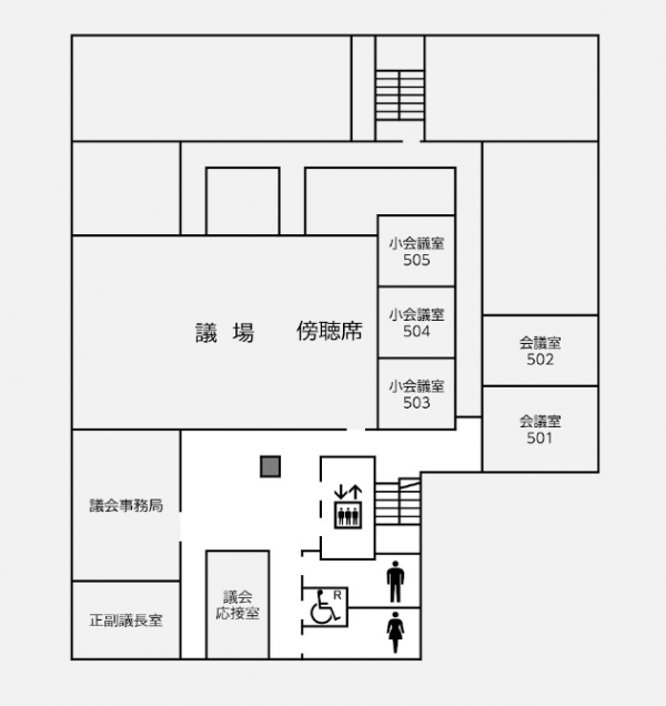5階フロア図