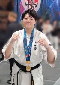 優勝時の写真