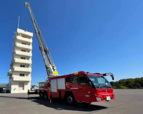はしご車の画像