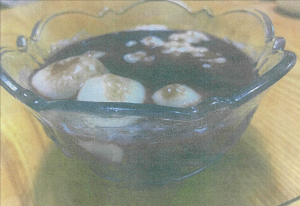 冷やし白玉しるこの写真