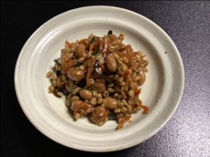 もち麦麹納豆の写真