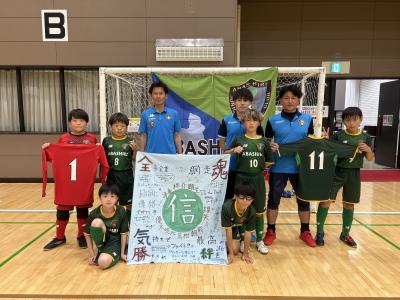 サッカー少年団の写真