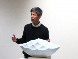 平田隆宏さんギャラリートークの場面１