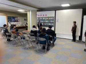 年賀状コンクール表彰式の様子